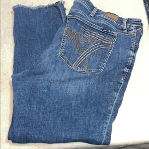 Seven 7 Straight Women's Blue Jeans